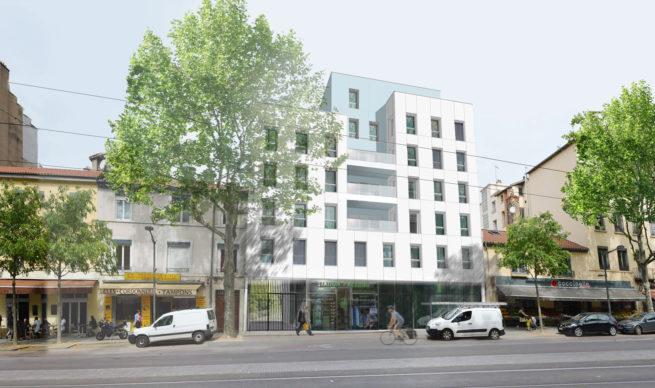 17 logements locatifs sociaux Cours Charlemagne